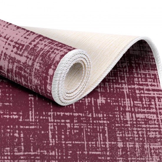 Exclusive Saray Dijital Halı Sandy Modern Bordo