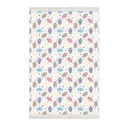 Dekoreko Kaymaz Taban Djt Klozet Takımı  Toprak Saçaklı Çocuk AL5006 Beyaz