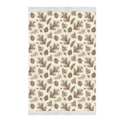 Dekoreko Kaymaz Taban Djt Klozet Takımı  Toprak Saçaklı Vintage AL5007 Bej