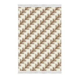 Dekoreko Kaymaz Taban Djt Klozet Takımı  Toprak Saçaklı Vintage AL5010 Bej