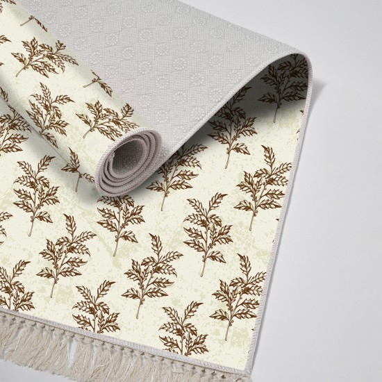 Dekoreko Kaymaz Taban Djt Klozet Takımı  Toprak Saçaklı Vintage AL5011 Bej