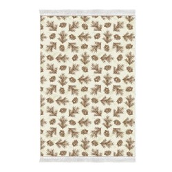 Dekoreko Kaymaz Taban Djt Klozet Takımı Saray Deri Saçaklı Vintage AL5013 Bej