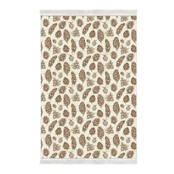 Dekoreko Kaymaz Taban Djt Klozet Takımı Saray Deri Saçaklı Vintage AL5014 Bej