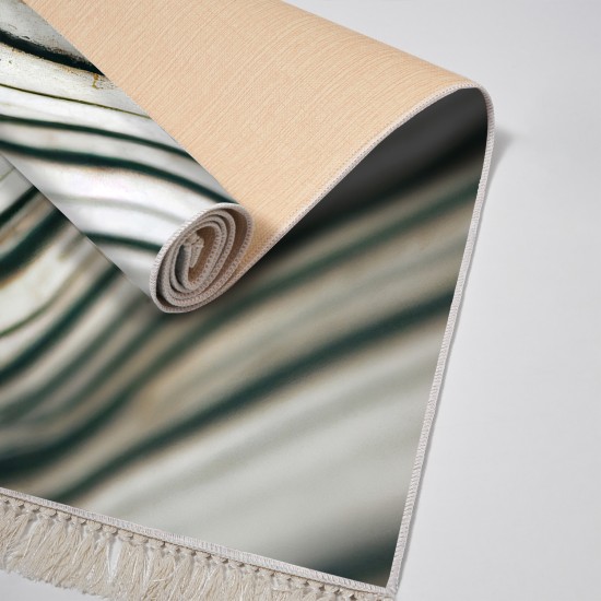 Dekoreko Kaymaz Taban Djt Klozet Takımı Saray Deri Saçaklı Mermer E5032 Beyaz